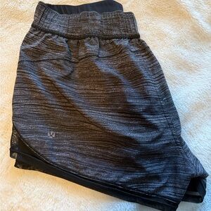 Lululemon Two With One reversible shorts size 10